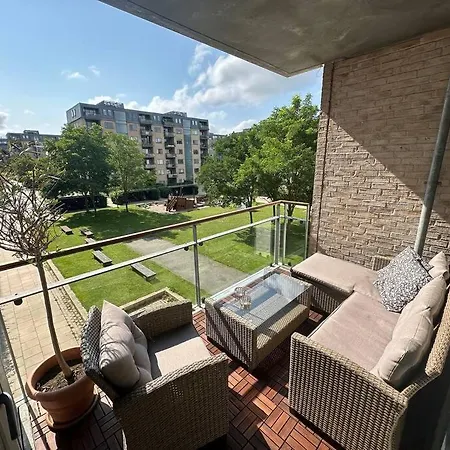Modern With 2 Balconies